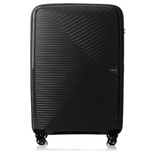Chic Black Large Suitcase